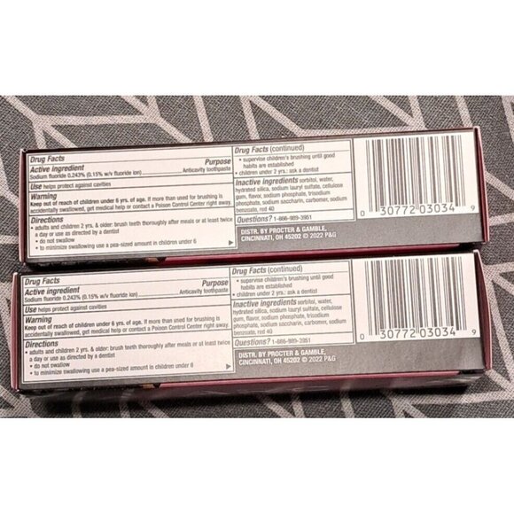 Arc Enamel Protection Fluoride Toothpaste Strawberry Daiquiri Flavor 4 Oz (2-Pac - Picture 2 of 3